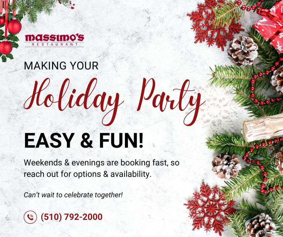 Holiday Party <a href="#">RESERVE NOW</a>